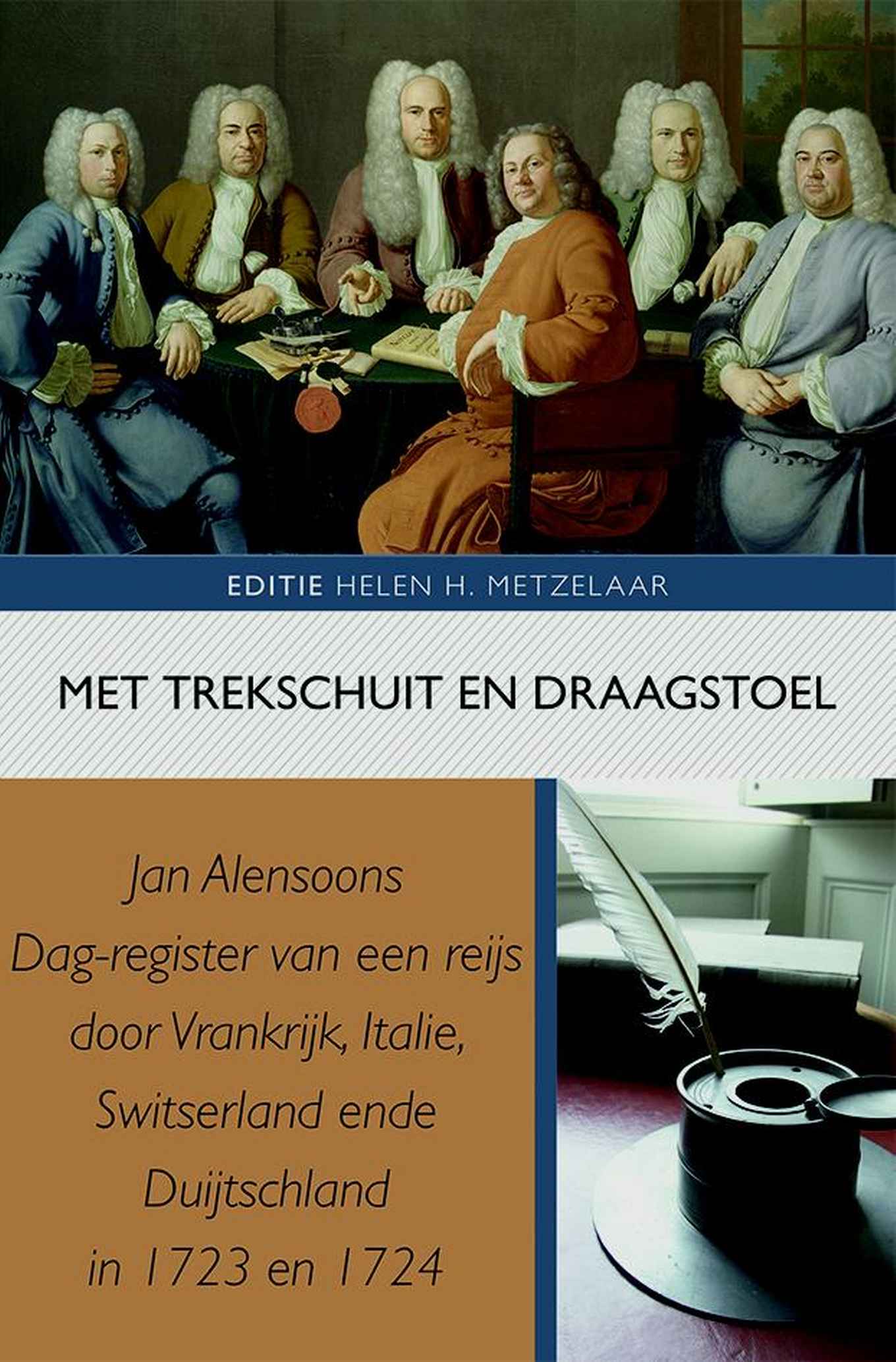 Met trekschuit en draagstoel