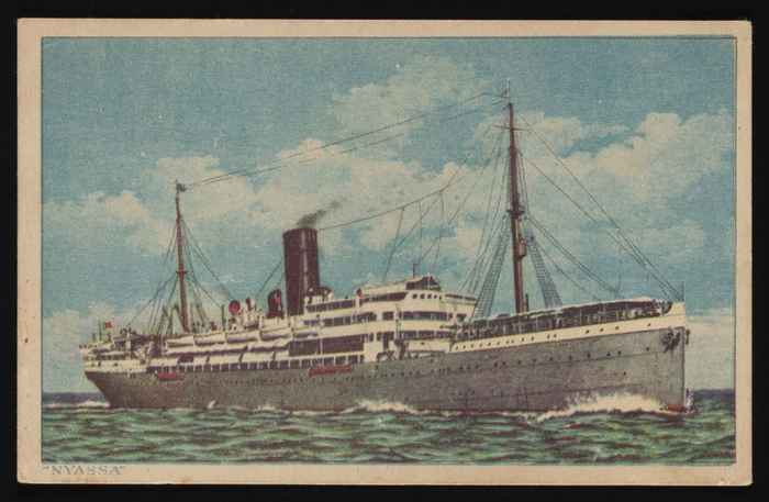 Nyassa, het schip dat vluchtelingen naar Suriname bracht